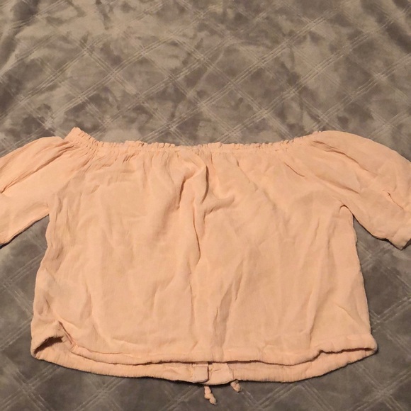 Off shoulder crop top - Picture 4 of 5